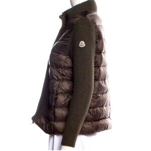 Moncler | Maglione Tricot Cardigan Jacket | Olive Green - Sz.L